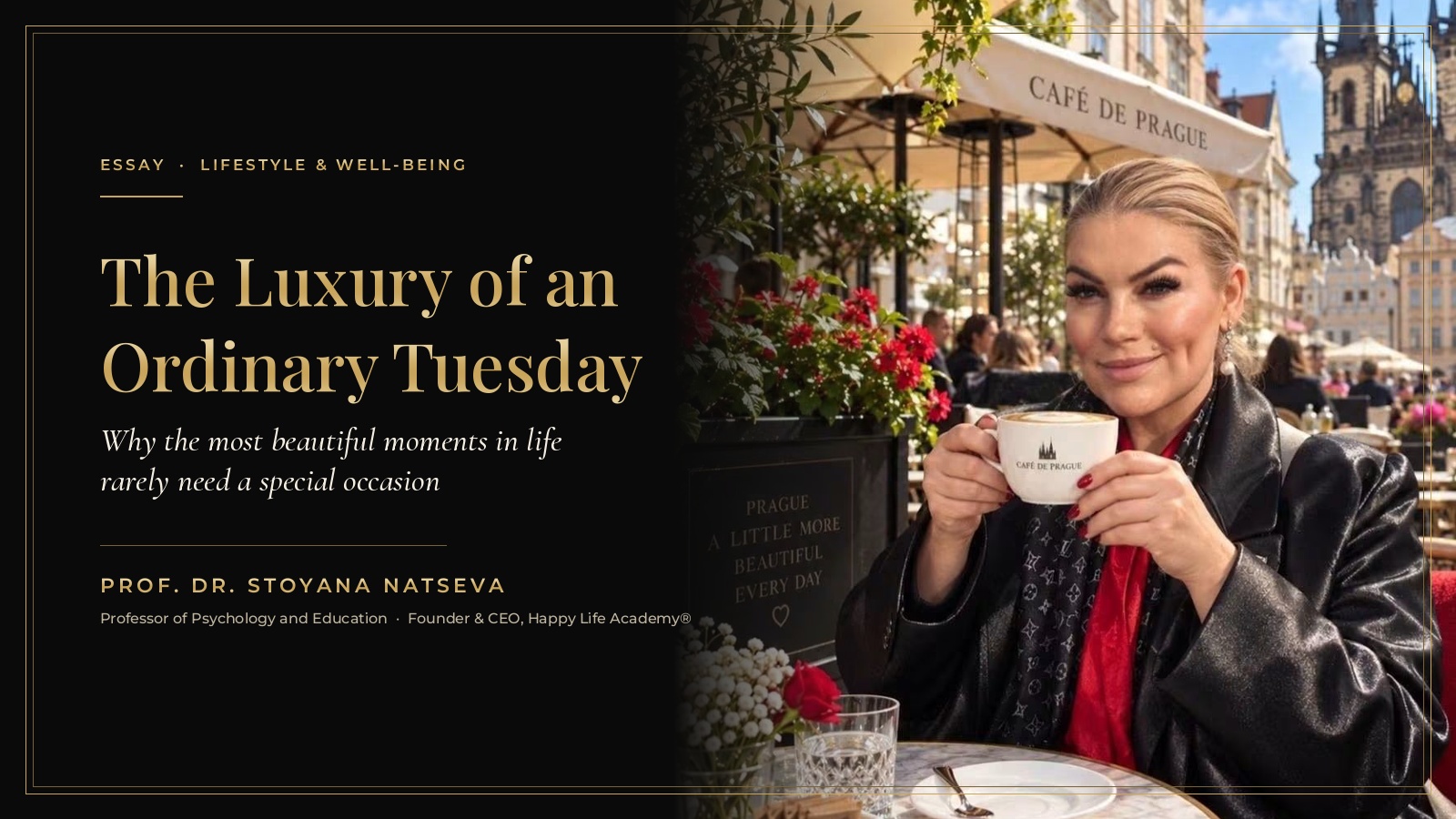 The Luxury of an Ordinary Tuesday