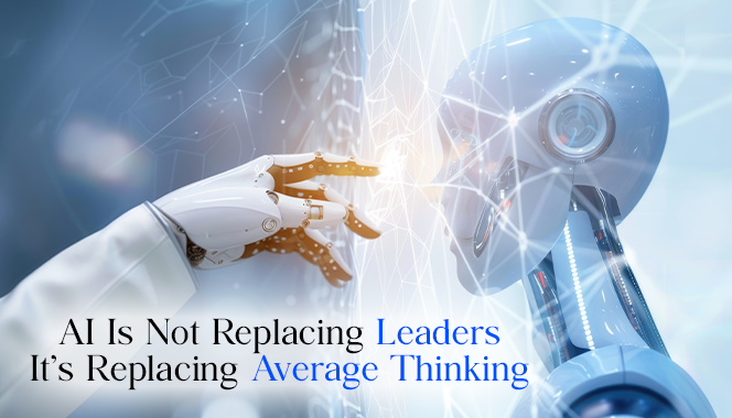 AI Is Not Replacing Leaders, It’s Replacing Average Thinking