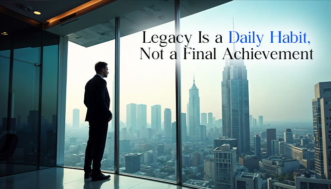 Legacy Is a Daily Habit, Not a Final Achievement